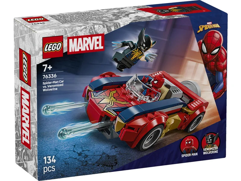 LEGO Super Heroes - Pókember a venomizált Farkas ellen