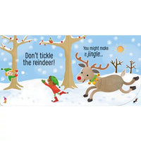 Usborne Don't Tickle The Reindeer! - Touchy-feely Sound Book