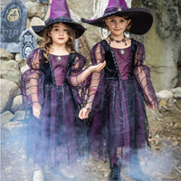Great Pretenders Amethyst, a pókboszorkány jelmez & kalap