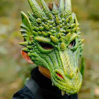 Great Pretenders Sárkány maszk - Green Dragon