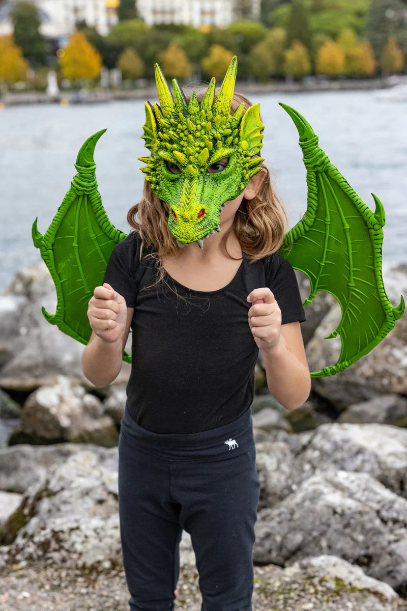 Great Pretenders Sárkány maszk - Green Dragon