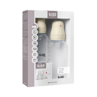 Bibs® Cseperedő cumisüveg készlet 150/270 ml- Krémfehér