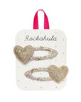 Rockahula Fairytale Floral szívecskés hajcsat