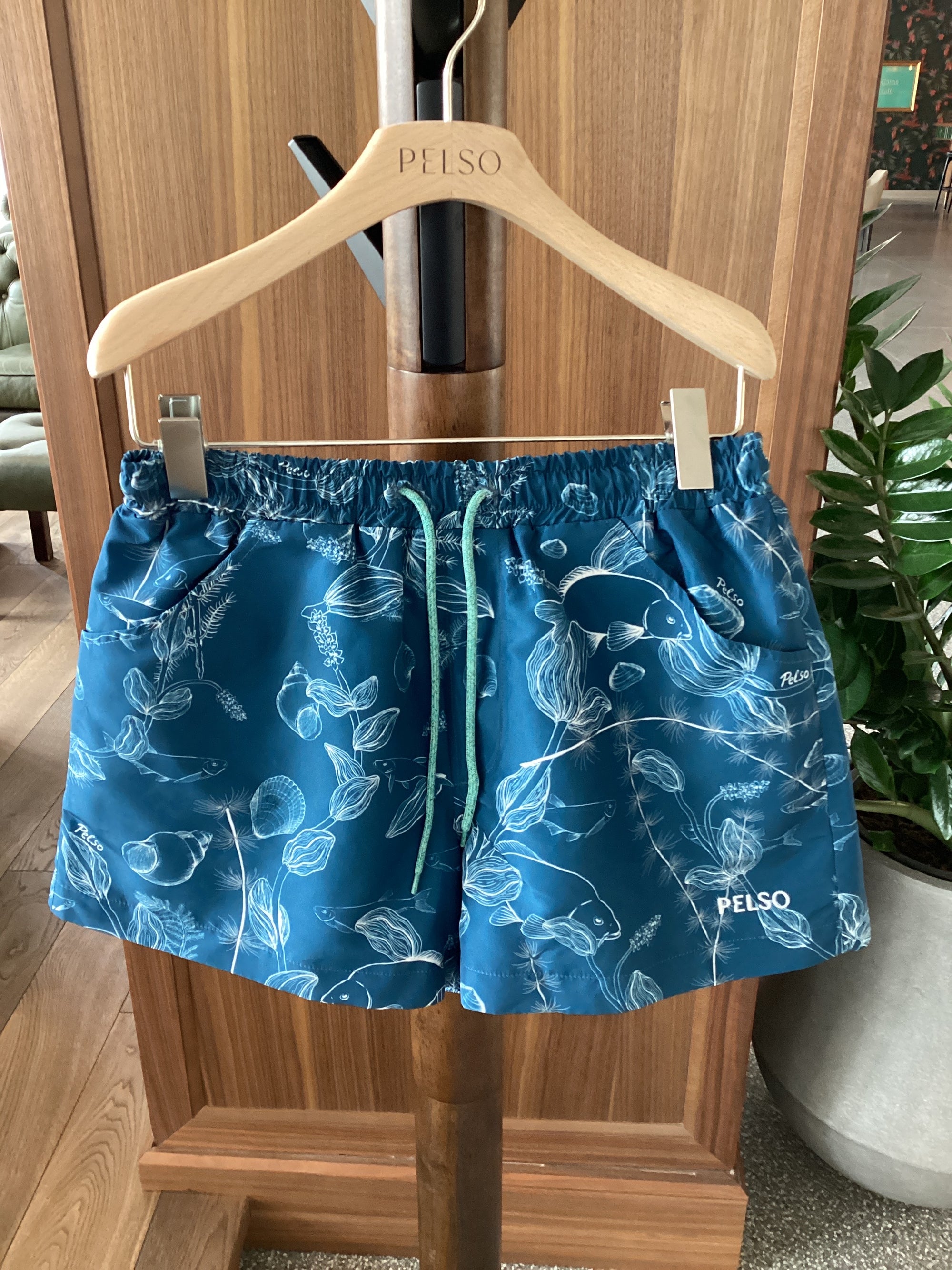 Pelso Peter Swim Short - Below Water Blue