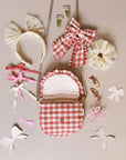 Rockahula Stripy Glitter Bow masnis hajcsatok