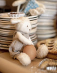 Moulin Roty  A nagy család - Albert bárány "kistesó" (30 cm)