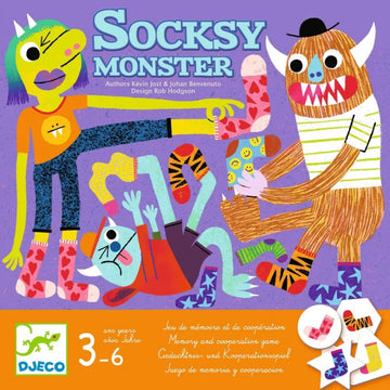 Djeco® Socksy Monster kooperációs társasjáték