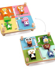 Djeco Discovery Game - Winding Animals - Spinamix