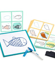 Djeco Drawing Step by Step - Pattern - Eduludo Step by Step Lama and Co