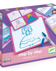 Djeco Rajzolás lépésről lépésre - Hercegnő - Step by step Joséphine and Co