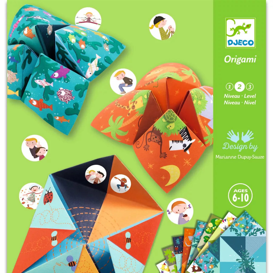 Djecko ® Origami - Jósló csiki-csuki állat mintás