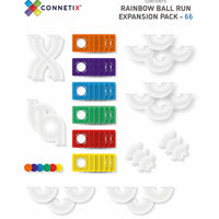 Connetix® Ball run expansion pack 66 db-os