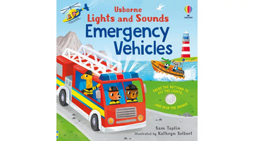 Usborne Lights and Sounds - Emergency Vehicles