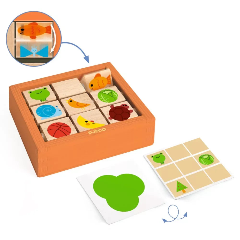 Djeco Development Game - First Three - Eduludo Primo Tri