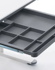 Flexa Study Evo 12 rekeszes fiók EVO asztalokhoz - Dark Mountain Grey