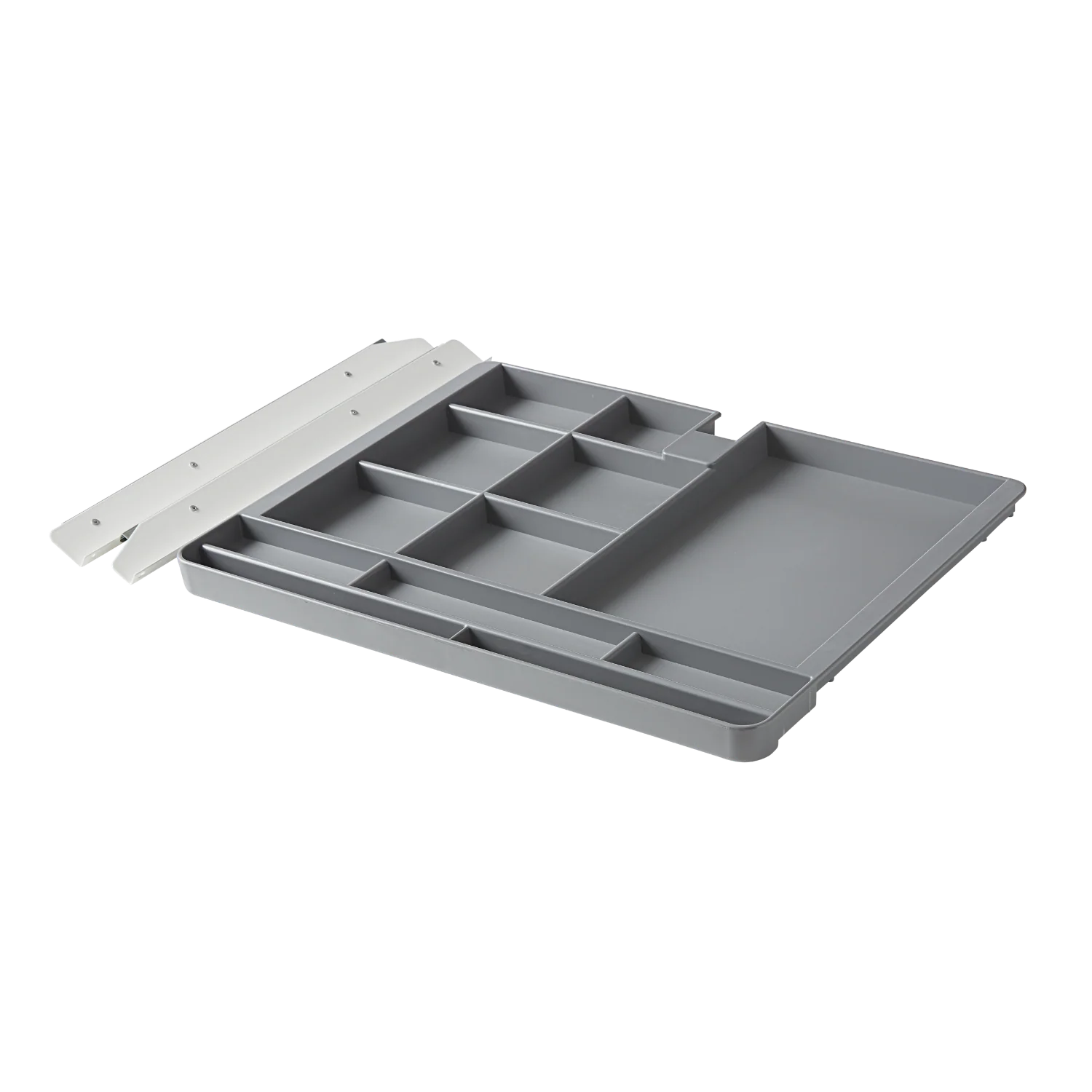 Flexa Study Evo 12 rekeszes fiók EVO asztalokhoz - Dark Mountain Grey