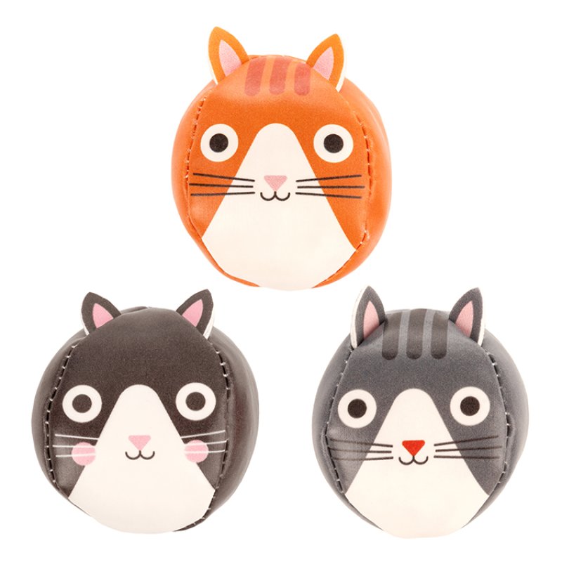 Kidoki Three Little Cats Juggling Balls – Három cicás zsonglőrlabda