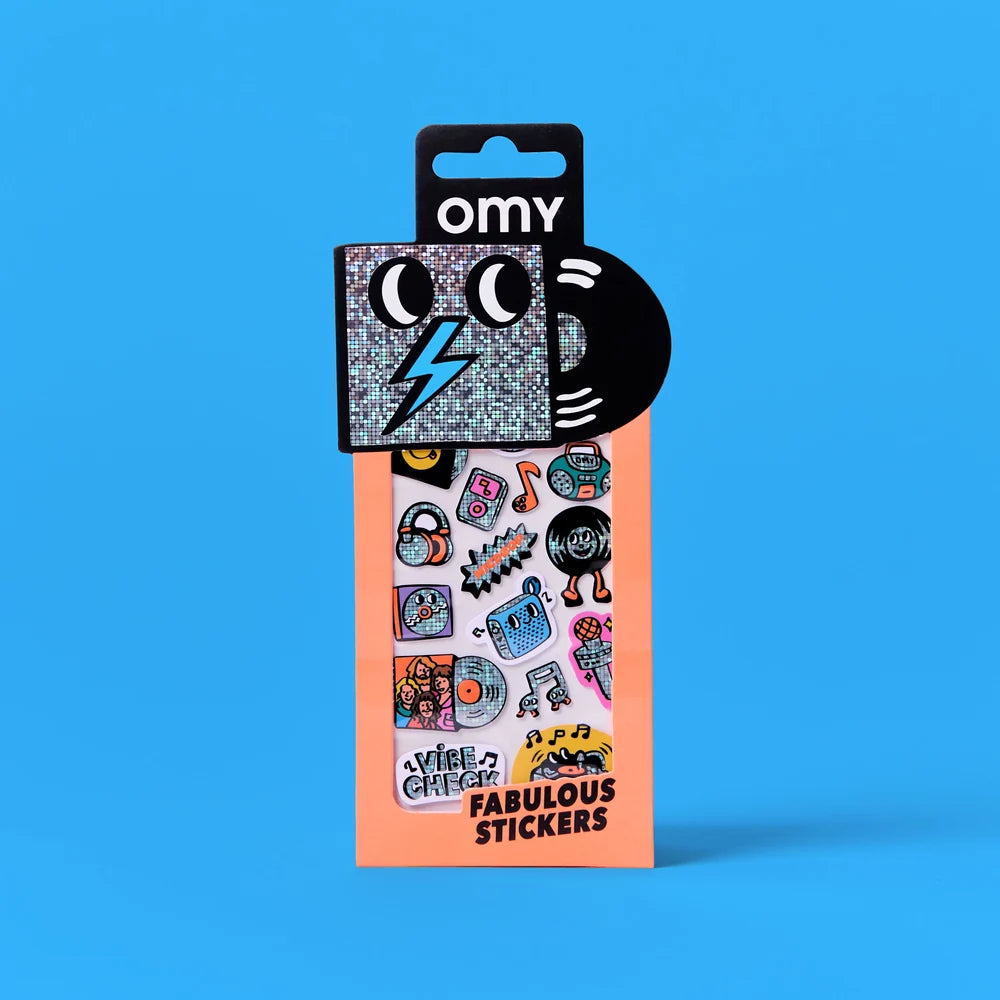 Omy Fluoreszkáló vinilmatricák - Music