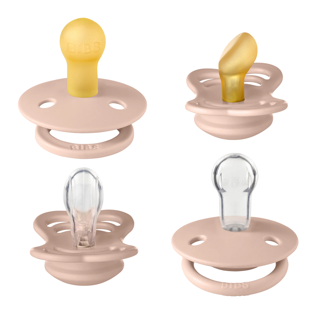 Bibs Try It Collection™ púderrózsaszín 0-6 hó