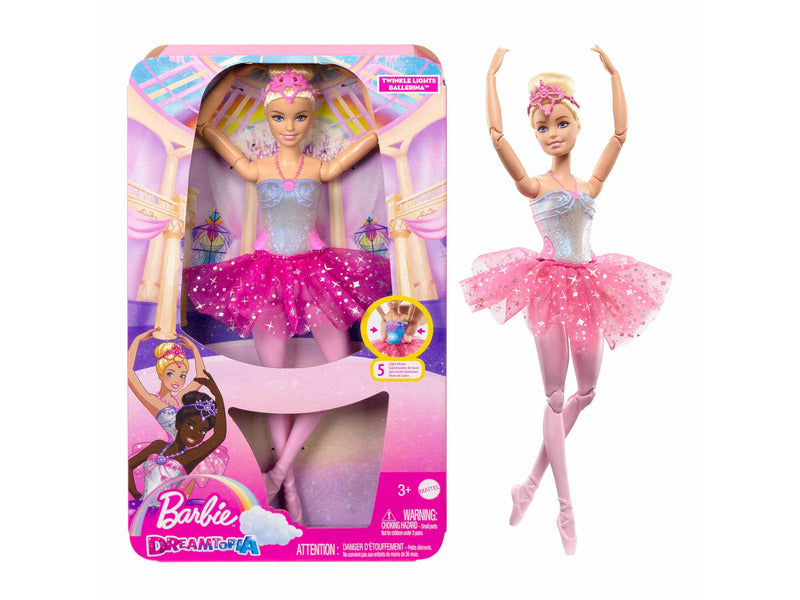 Barbie tündöklő szivárvány Balerina