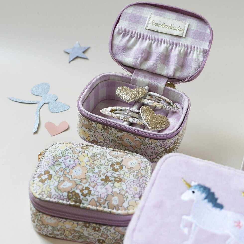 Rockahula Fairytale Floral szívecskés hajcsat