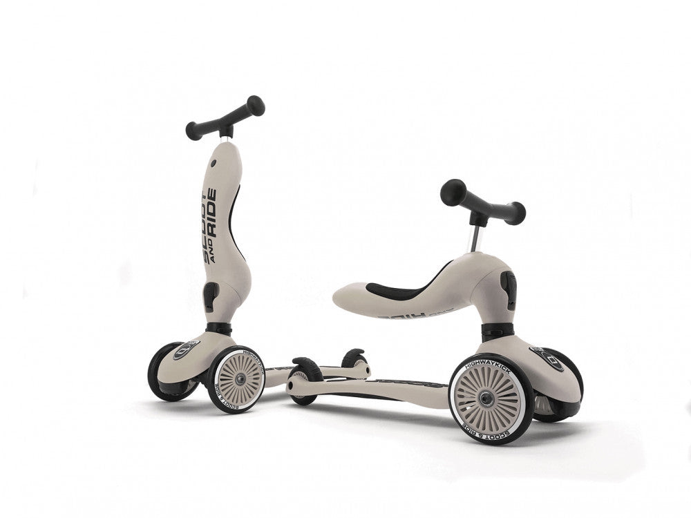 Scoot and Ride® Highwaykick 1  2in1 kismotor és roller - Ash