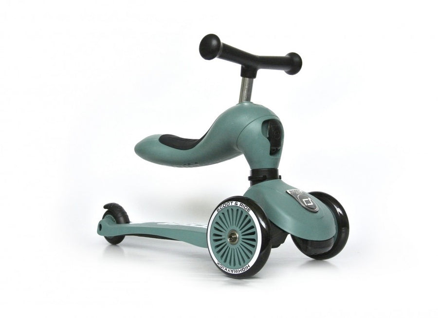 Scoot and Ride® Highwaykick 1  2in1 kismotor és roller - Forest