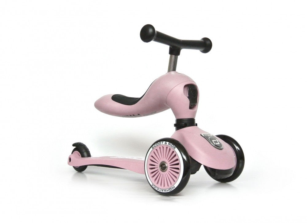 Scoot and Ride® Highwaykick 1  2in1 kismotor és roller - Rose