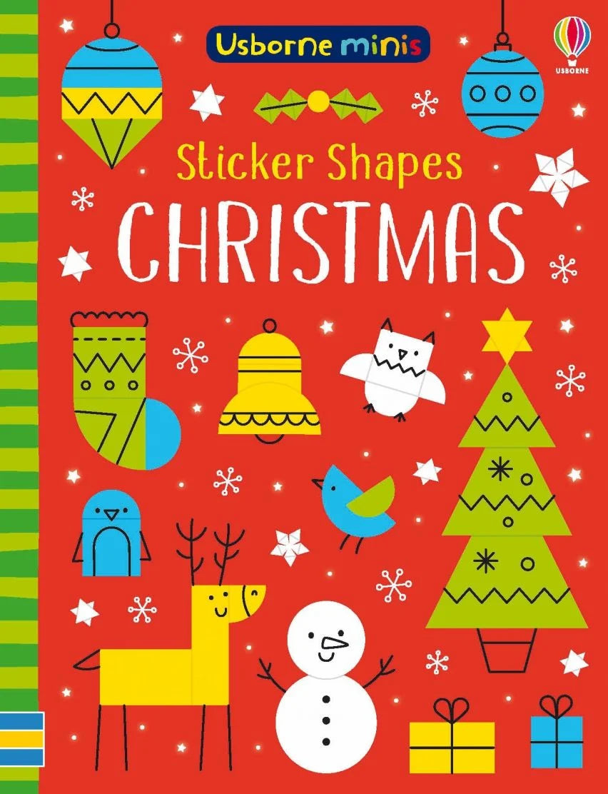 Usborne® Sticker shapes Christmas