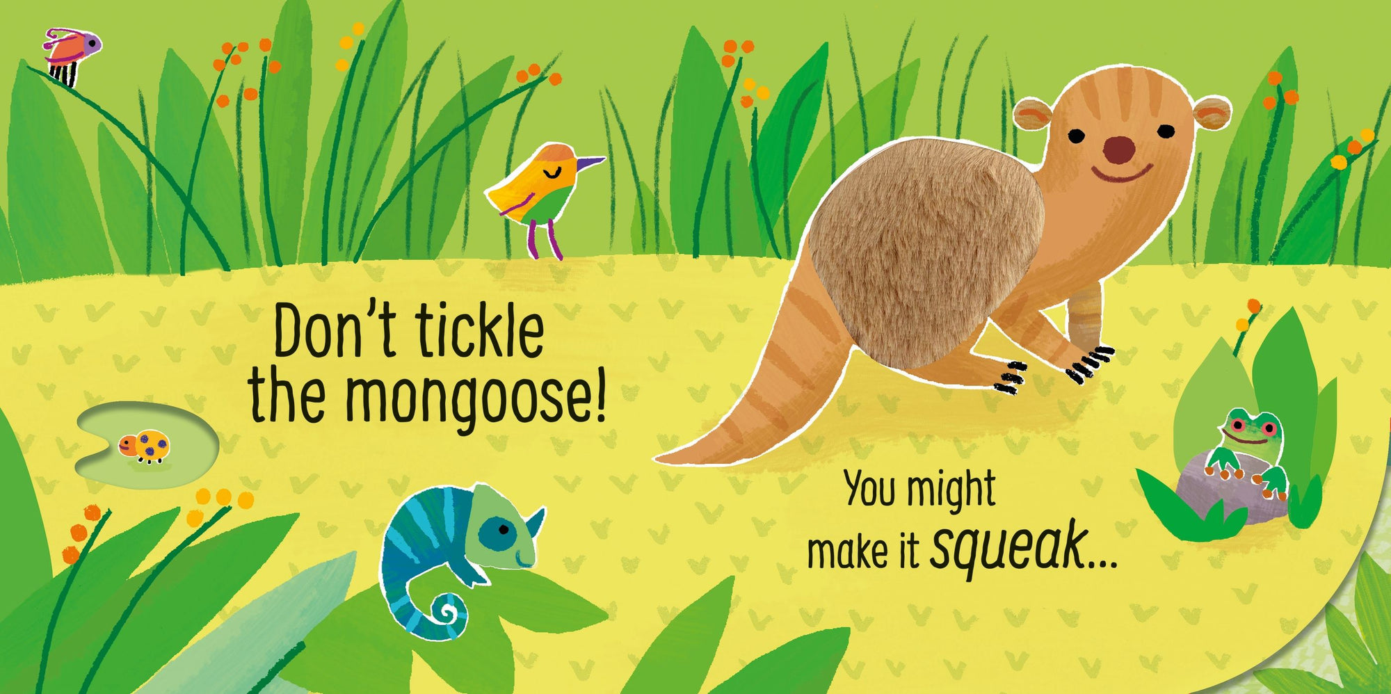 Usborne Touchy-Feely Sound Book - Don"t Tickle the Gorilla!
