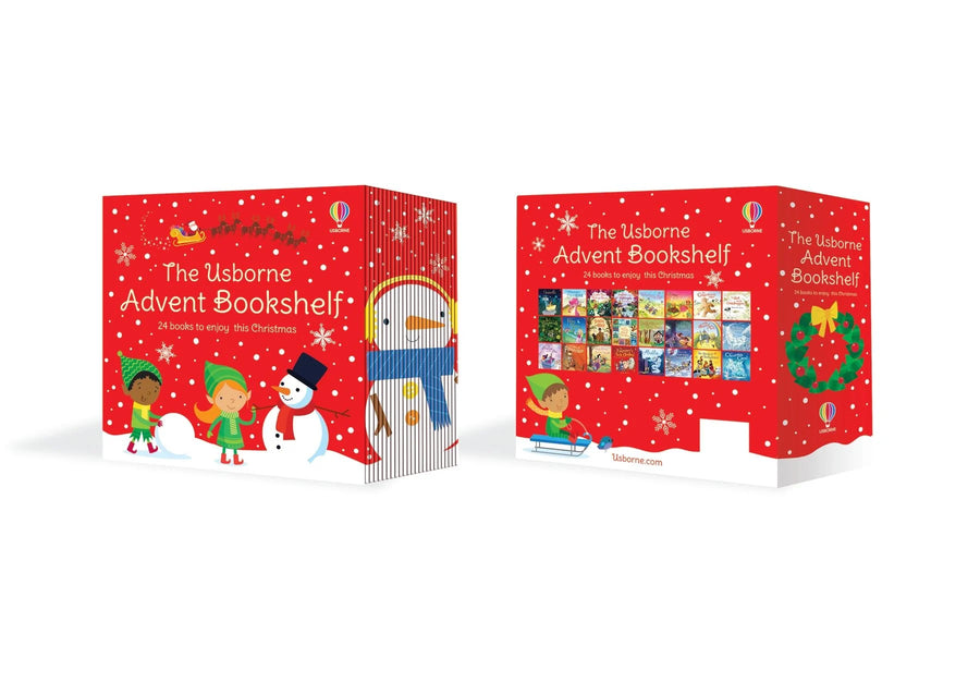 UsBorne® Avent Bookshelf - 24 mesekönyv az advent minden napjára