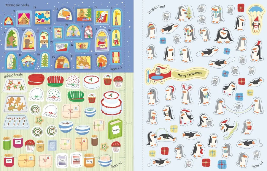 Usborne® Christmas sticker book