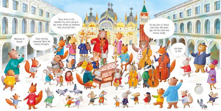 Usborne The Animal Orchestra Plays Vivaldi