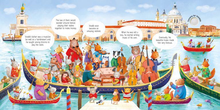 Usborne The Animal Orchestra Plays Vivaldi