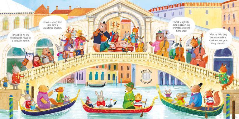 Usborne The Animal Orchestra Plays Vivaldi