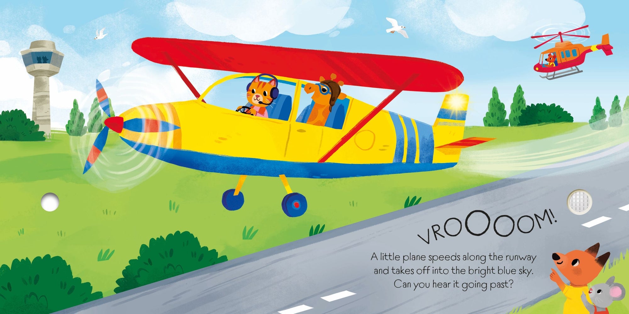 Usborne LIGHTS AND SOUNDS - PLANES AND HELICOPTERS