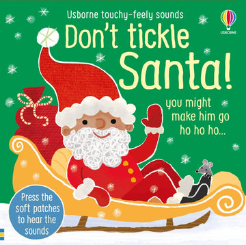 Usborne Don't Tickle Santa! - Touchy-feely sound book
