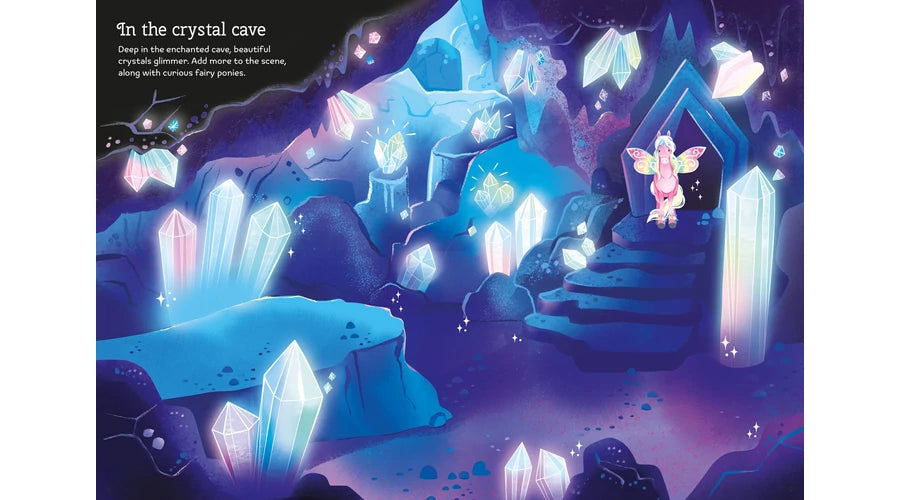 Usborne® Sparkly fairy ponies - Sticker book