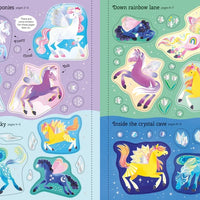 Usborne® Sparkly fairy ponies - Sticker book