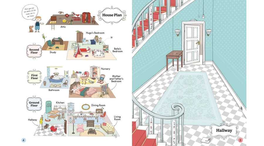 Usborne® Doll's house sticker book