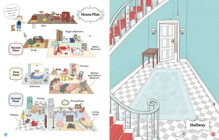 Usborne Doll's House Sticker Book