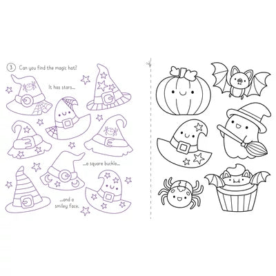 Usborne Cute Halloween Window Art