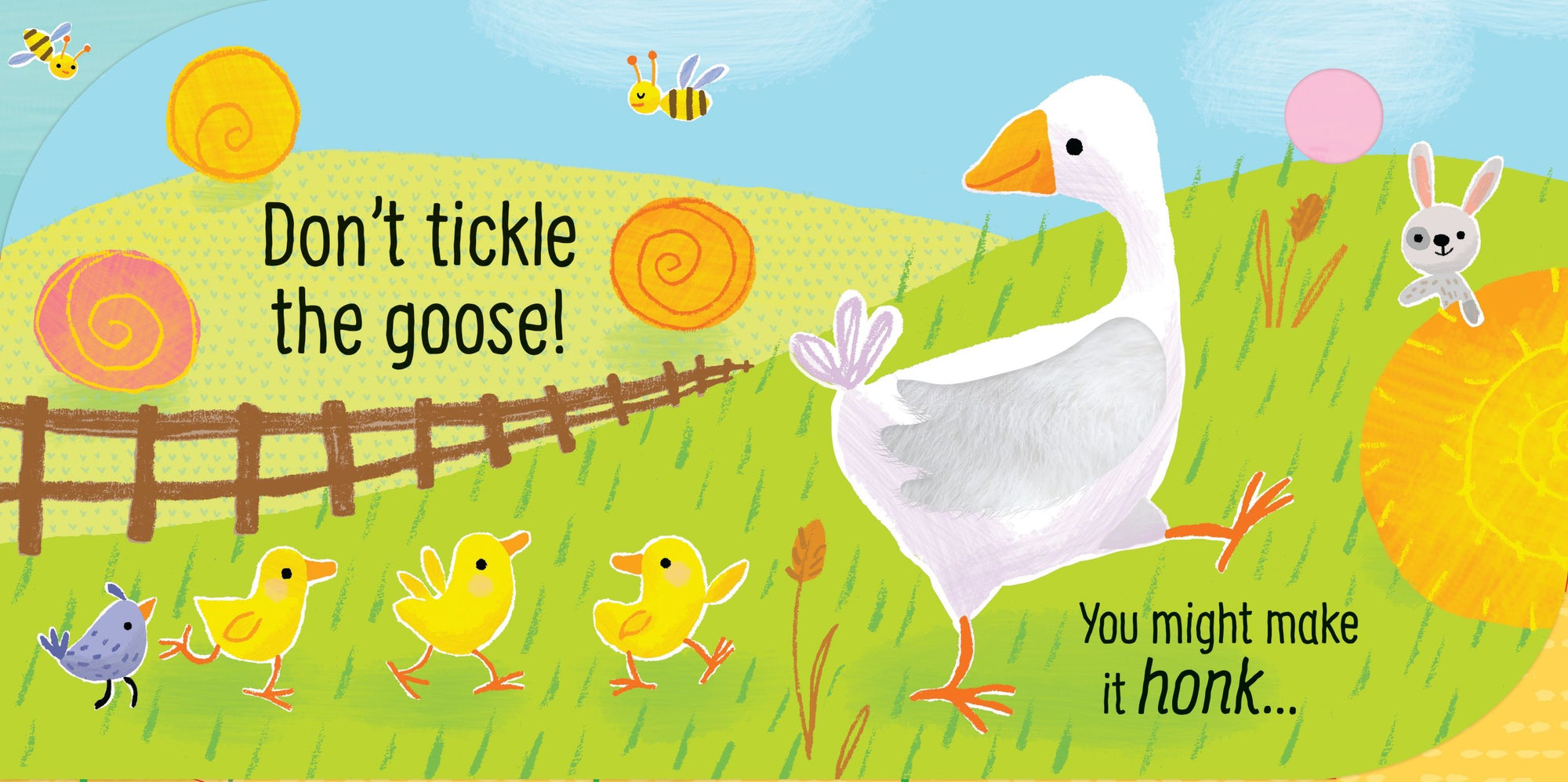 Usborne TOUCHY-FEELY SOUNDS: DON'T TICKLE THE DONKEY!