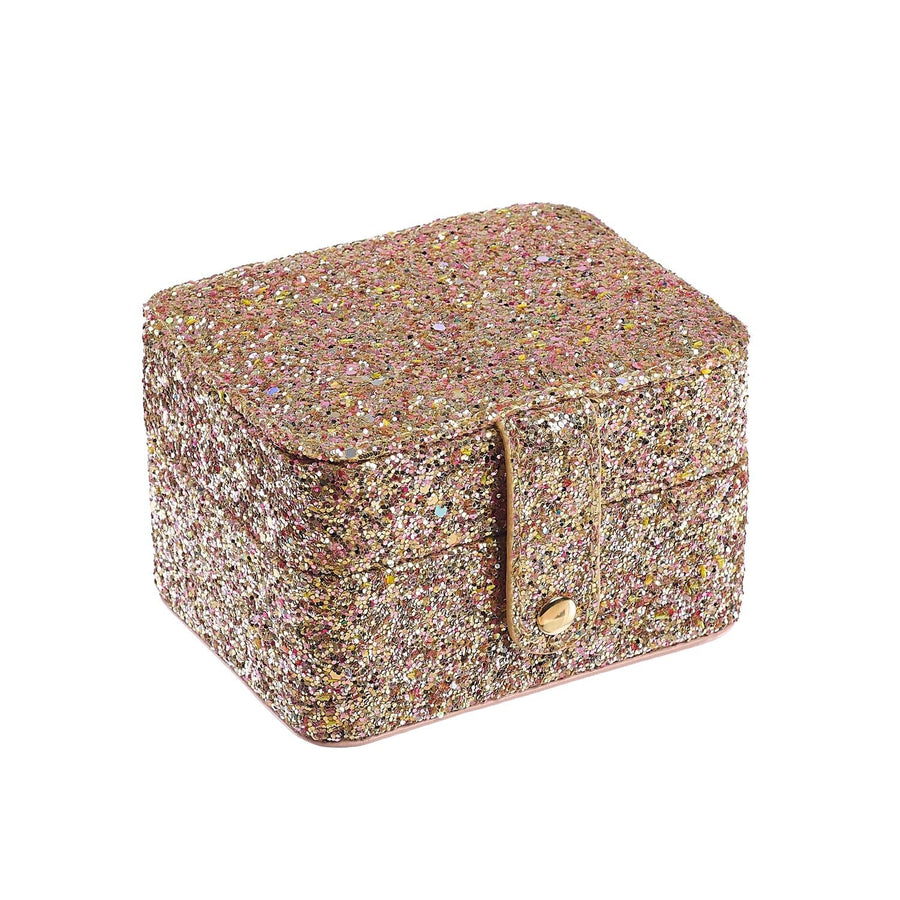 Rockahula® Glitter gold ékszerdoboz