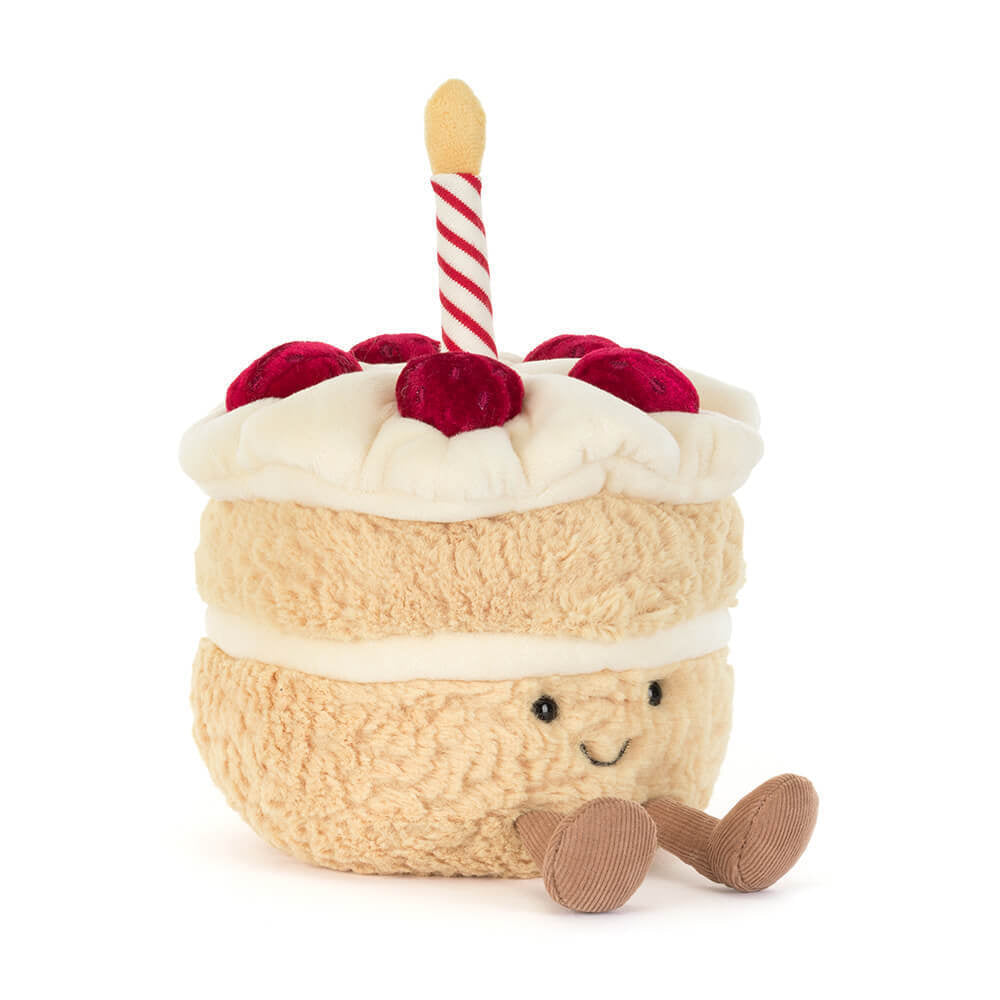 Jellycat Amuseables Birthday Cake - Születésnapi torta