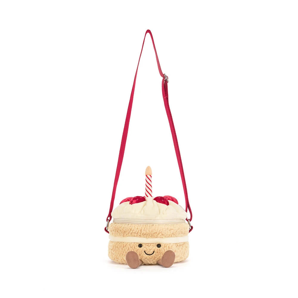 JellyCat Amuseables Birthday Cake Bag – Szülinapi torta táska