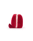 JellyCat Amuseables Arlette Szív Macaron Plüss - Red