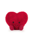 JellyCat Amuseables Arlette Szív Macaron Plüss - Red