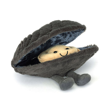 JellyCat Michelle a fekete kagyló