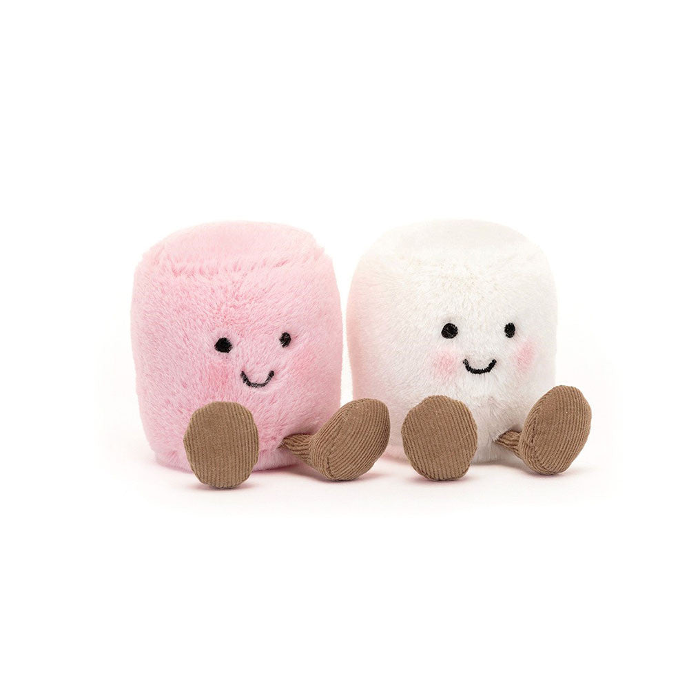 Jellycat Amuseables Rózsaszín és Fehér Pillecukrok